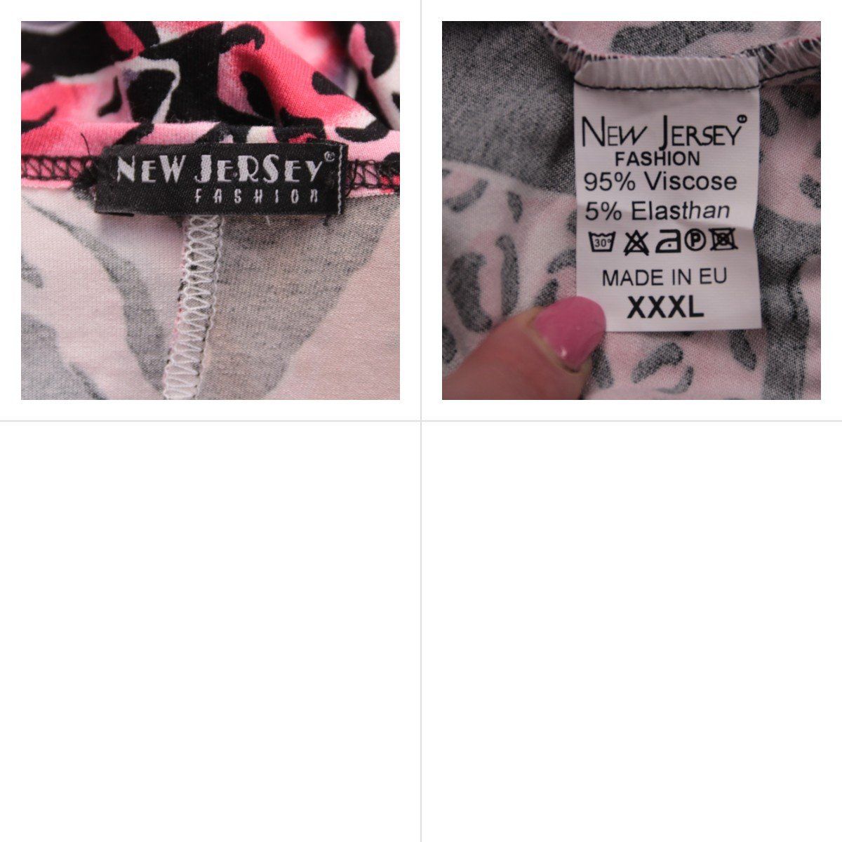 лонгслив New Jersey Fashion