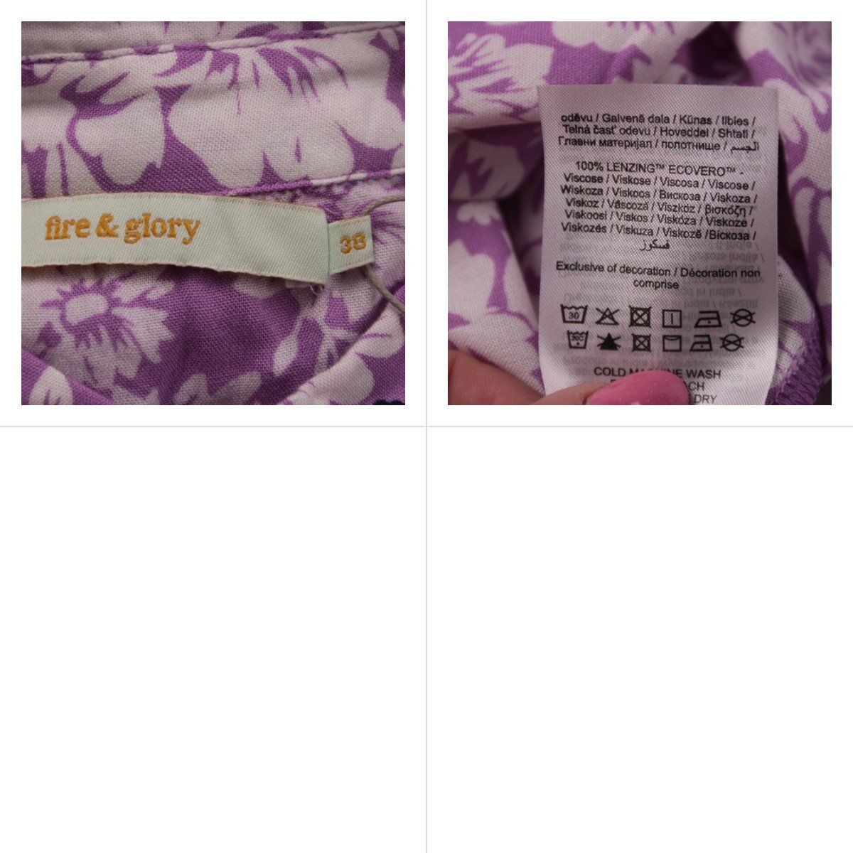 платье Fire & Glory